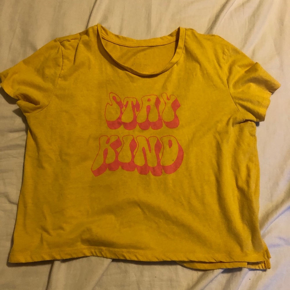 Yellow shirt